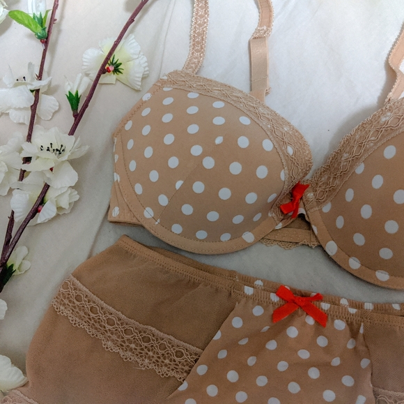 Blush - Polkadot Pin-up Set - Picture 2 of 2